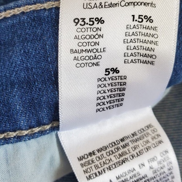 MOTHER The Tomcat Straight Blue Denim Ankle Jeans Snipped in the Bud Wash Sz 28 - Picture 12 of 12